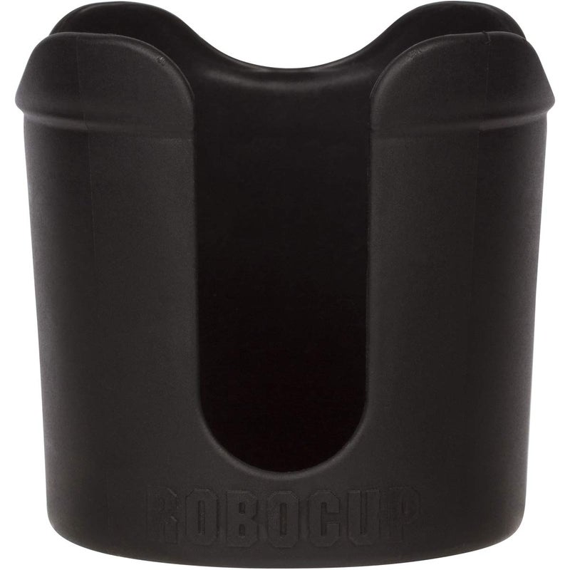 ROBOCUP Plus, (Black), Add-On Accessory XL Extension Cup Holder, Larger Drink Capacity, Perfect for Boats, Golf Carts, Walkers, Wheelchairs and Work. Made in USA (Includes 1) - Image 3
